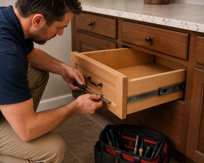 Cabinet Drawer Remodeling in Indianapolis, IN