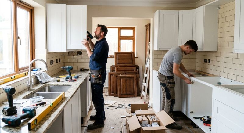 Kitchen Cupboard Installation in Bloomington, IN