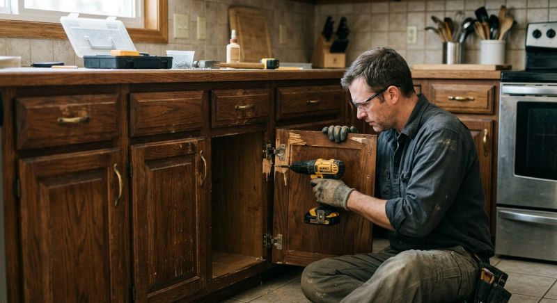 Cabinet Restyling in Bloomington, IN