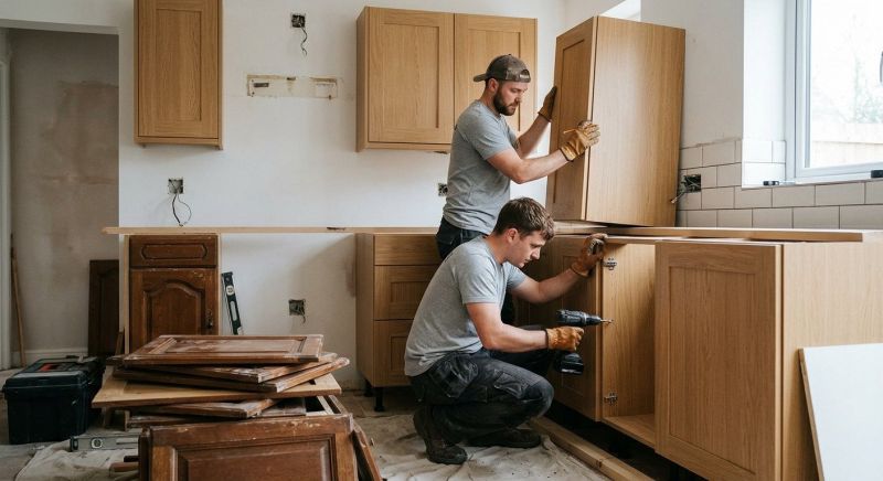 Cupboard Installation in Carmel, IN