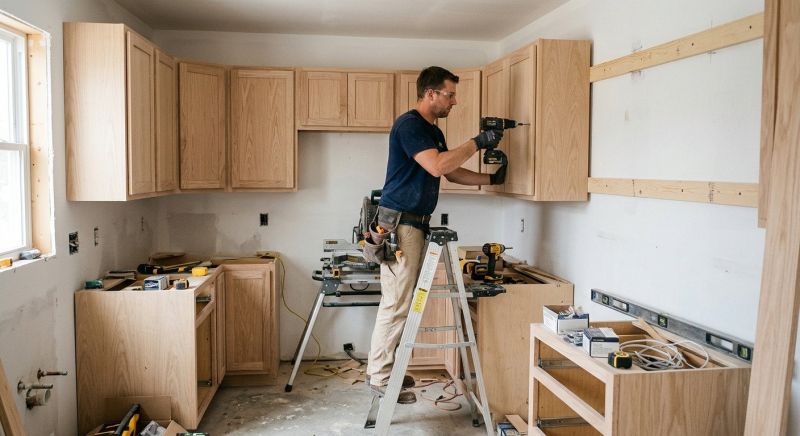 Glazed Cabinets Installation in Kokomo, IN