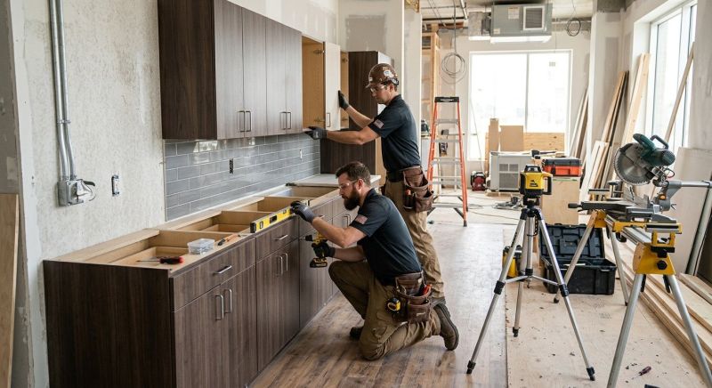 Wood Cabinet Installation in Kokomo, IN